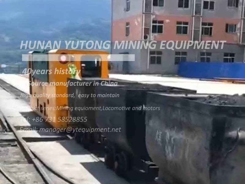 12-ton explosion-proof battery locomotive