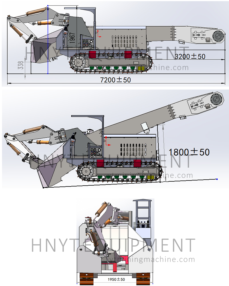 zwy120 cralwer chain muck loader