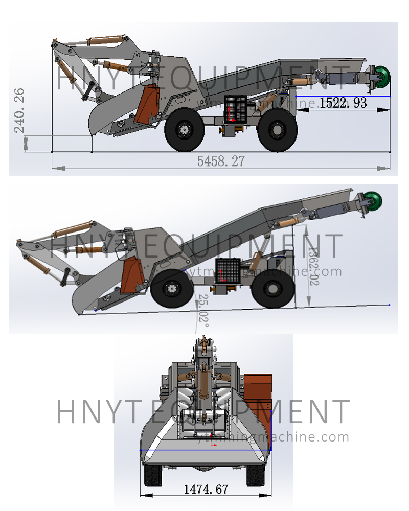 zwy50 mucking machine