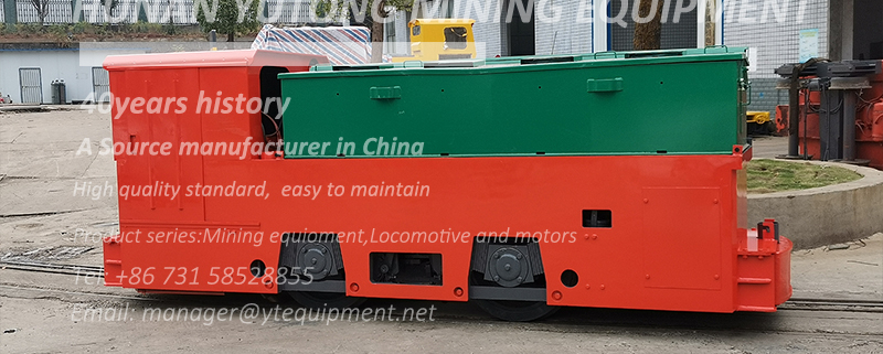 8-ton explosion-proof battery electric locomotive