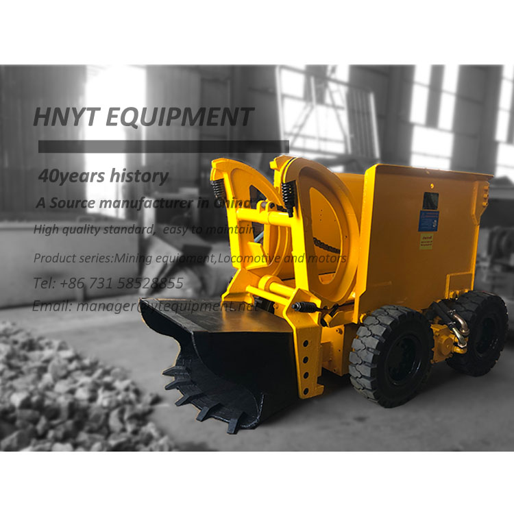 wheel type pneumatic loader