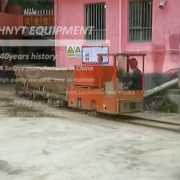 2.5 ton battery locomotive site video